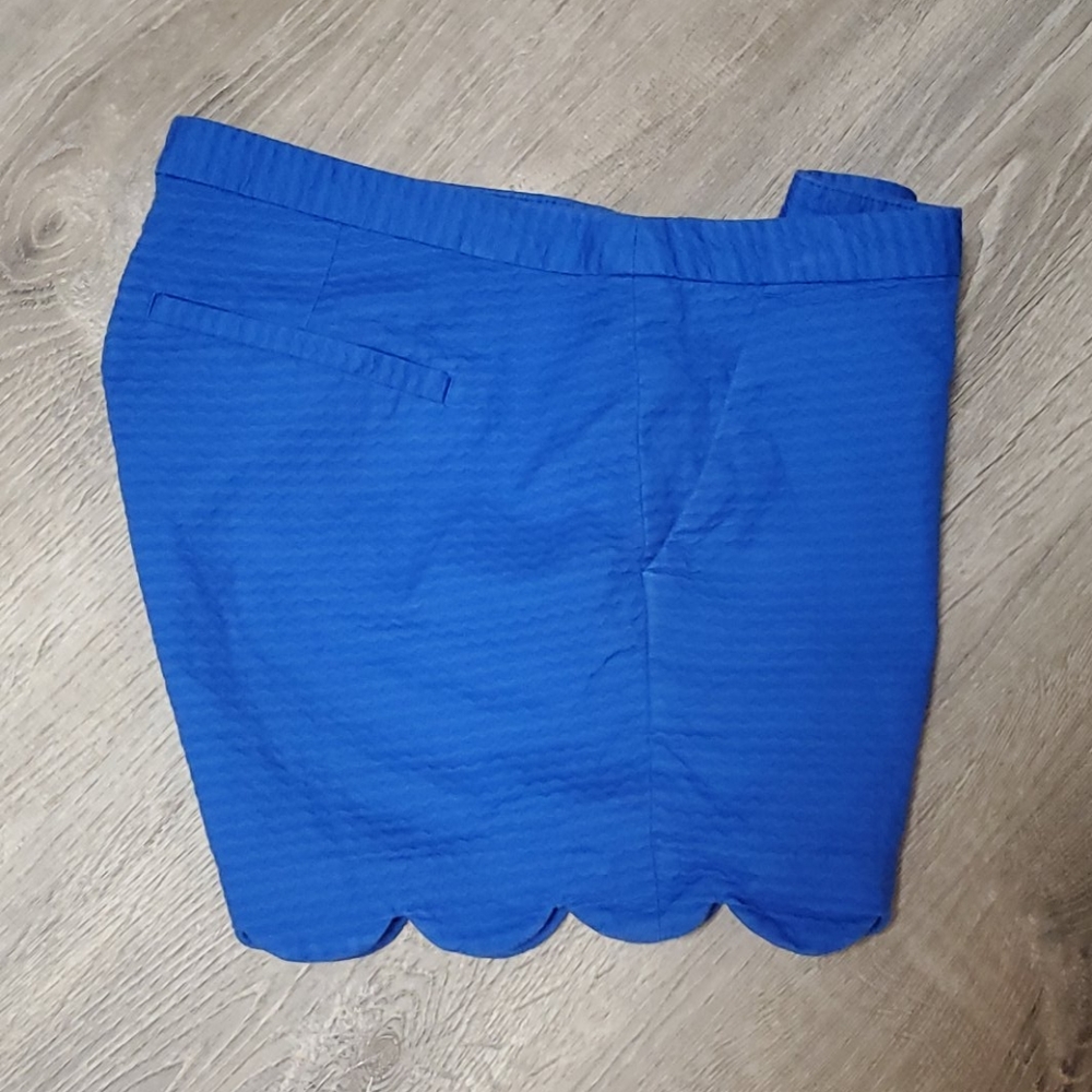 Lilly Pulitzer butterfly waffle short blue women size 00